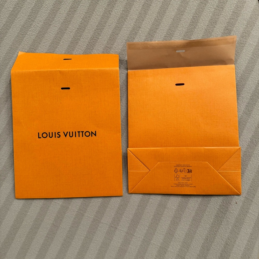 Louis Vuitton Orange Gift Envelopes